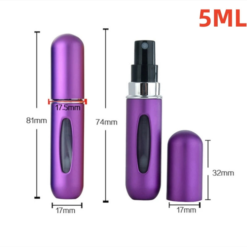 Mini Frasco De Bolso Para Perfume 5ml