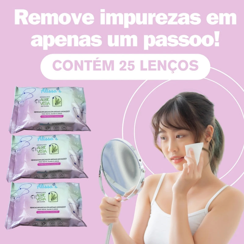 Lenços Umedecidos Faciais