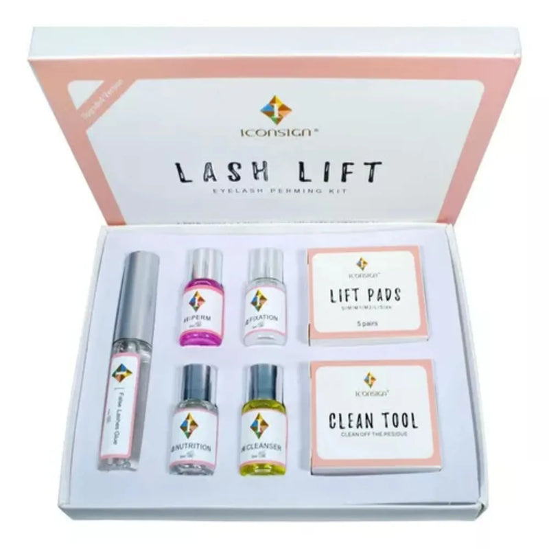 Kit Permanente Para Cílios ICONSIGN LASH LIFT Sucesso